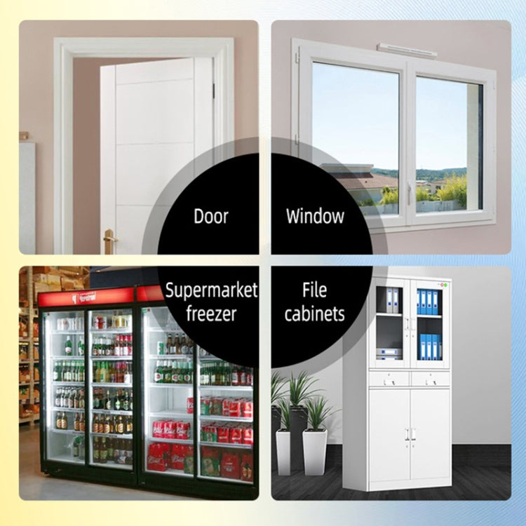 4 in 1 Door Magnet Refrigerator Delayed Door Closing Bell Anti-theft Alarm (3V) 4 in 1 Door Magnet Refrigerator Delayed Door Closing Bell Anti-theft Alarm (3V)